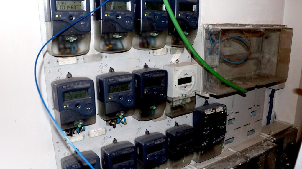 Zona de los contadores; desde ahí nacerá la conexión al punto de carga.