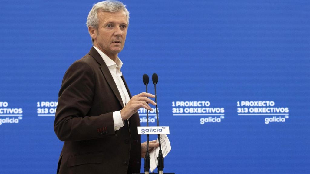 El presidente del PPdeG, Alfonso Rueda.