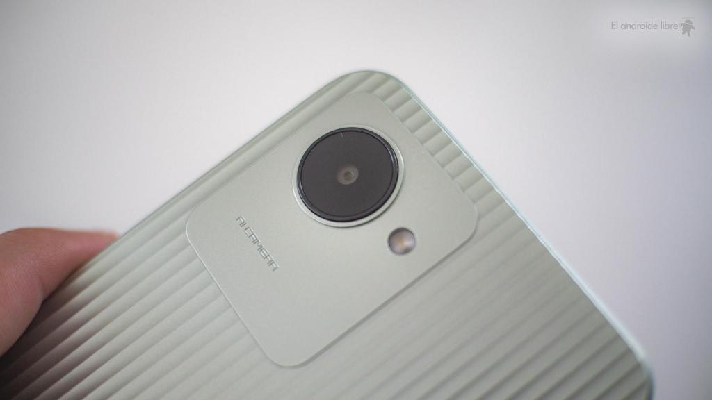 realme C30 cámara trasera