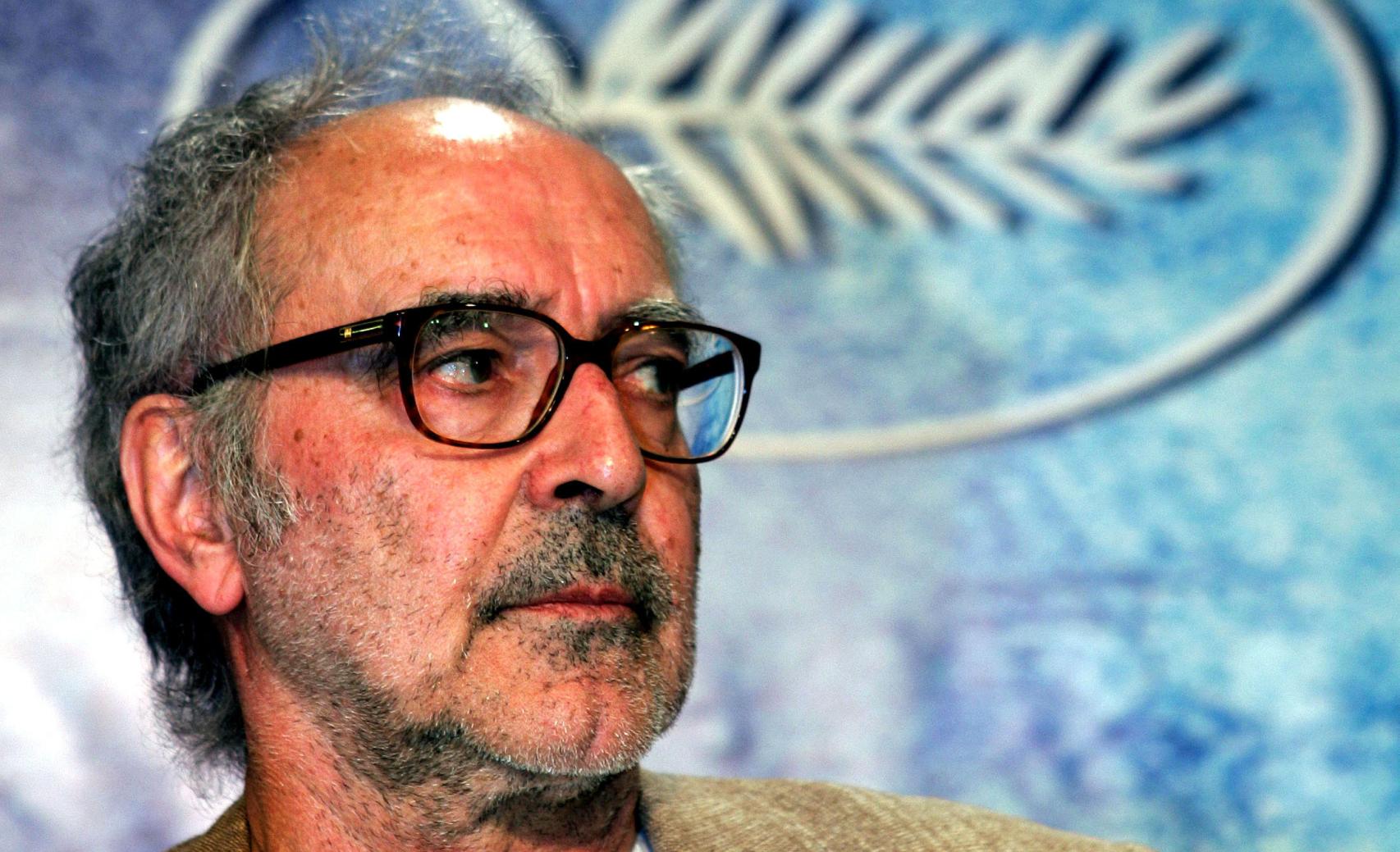 Jean-Luc Godard en una foto de archivo en 2004 en el Festival de Cannes.