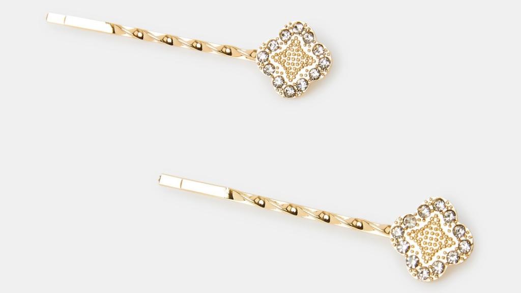 Horquillas 'strass' de El Corte Inglés.