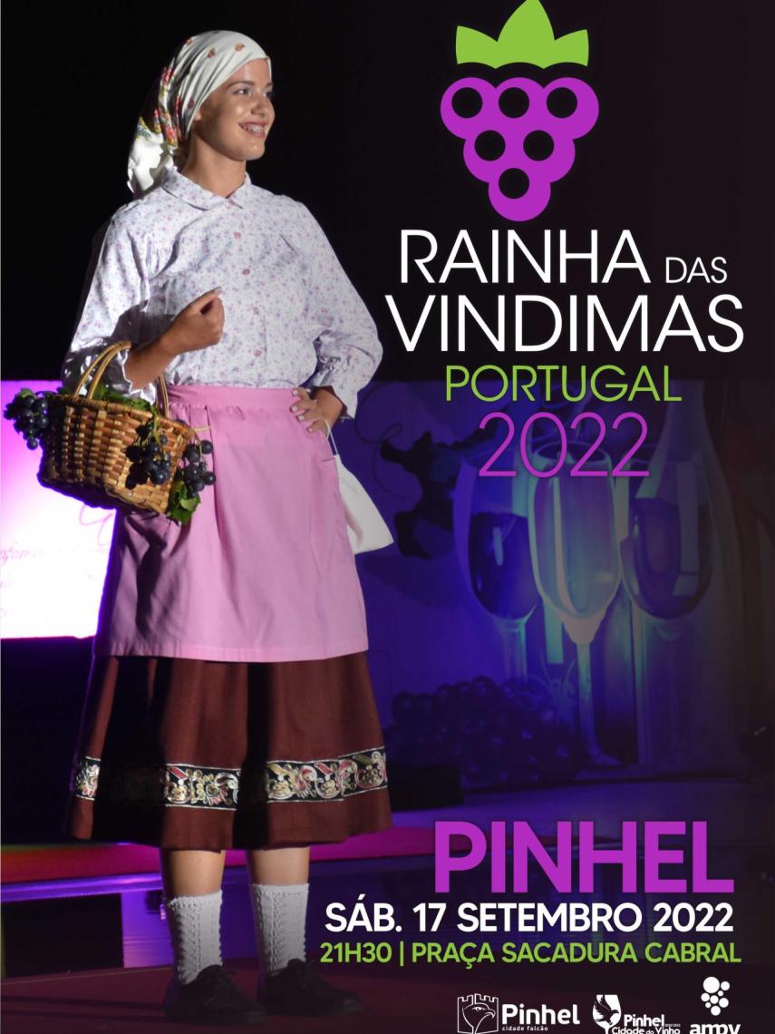 Cartaz Rainha das Vindimas Portugal 2022