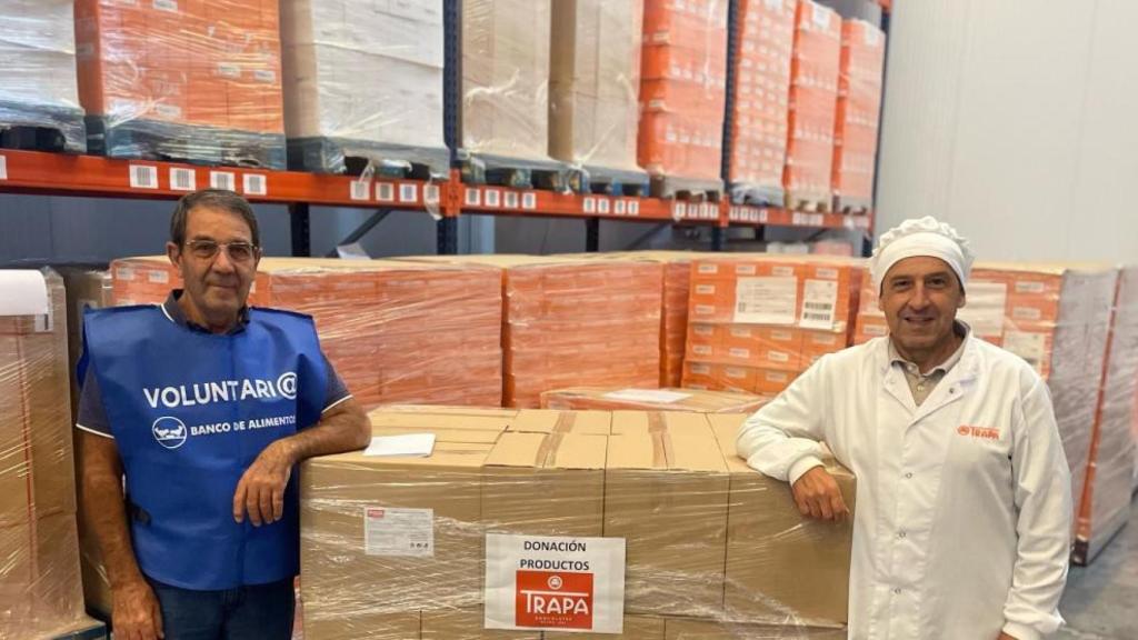 Donación de 2.000 bombones de Chocolates Trapa