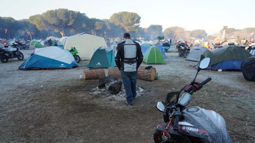 Sábado por la mañana en la concentración invernal Pingüinos 2022