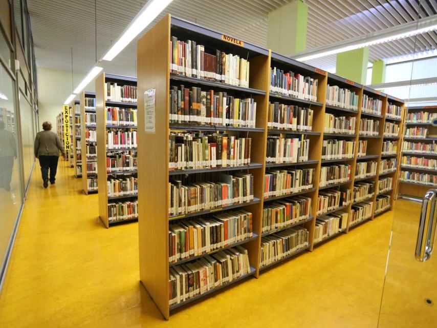 Imagen de la Biblioteca Municipal Adolfo Miaja de la Muela.