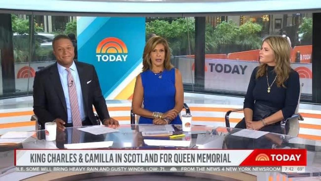 Jenna Bush durante su intervención en el programa 'Today' de NBC.