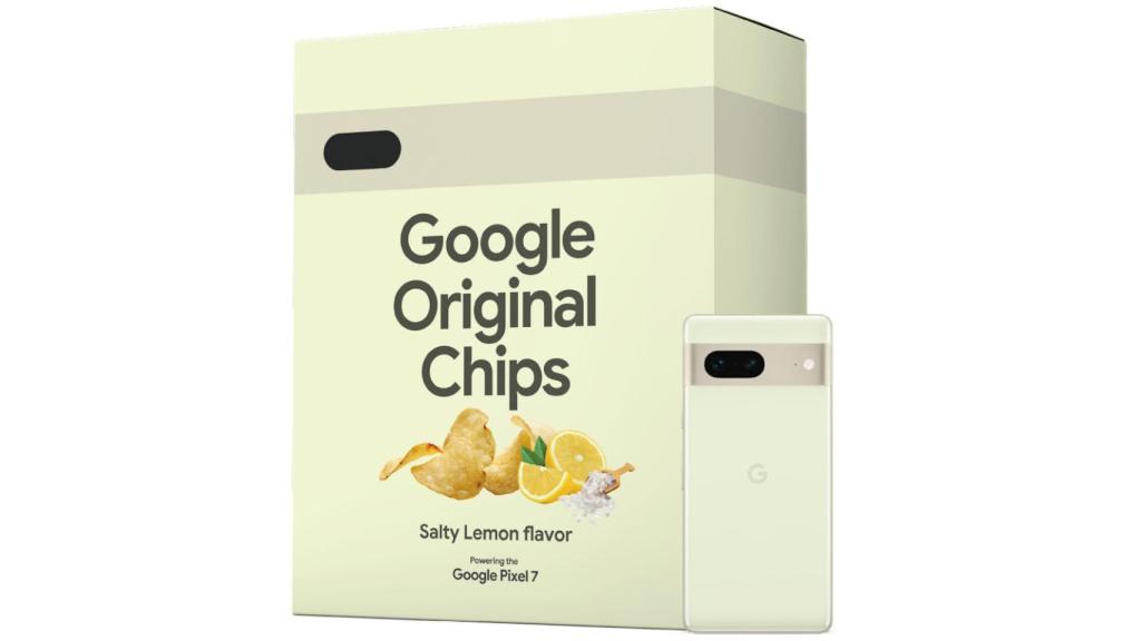 Patatas fritas basadas en los Google Pixel 7