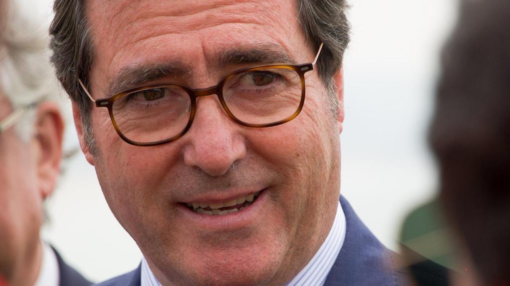 El presidente de la Confederación Española de Organizaciones Empresariales (CEOE), Antonio Garamendi