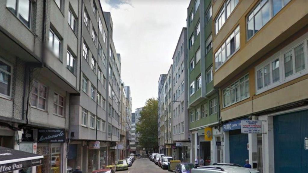 Vista de la calle Ramón Cabanillas.