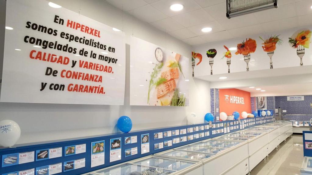 Establecimiento de la cadena gallega Hiperxel.