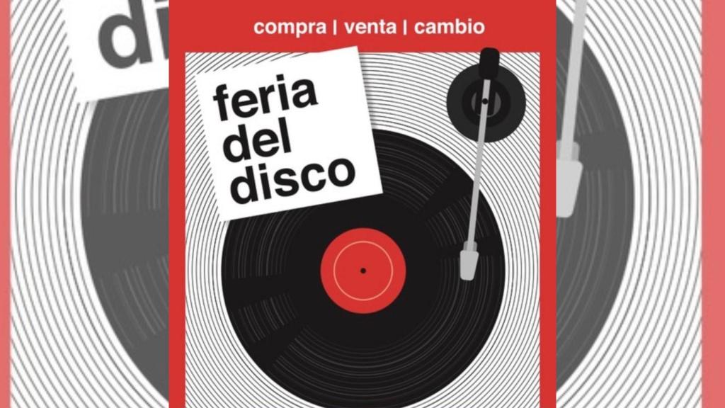 Cartel de la Feria del Disco.