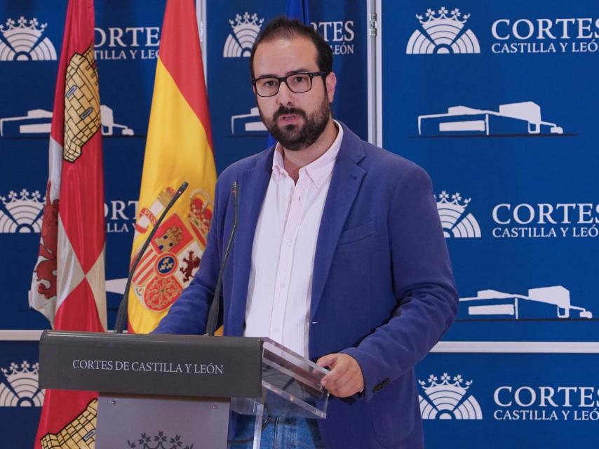 Ángel Hernández, procurador socialista por Soria, en una imagen de archivo