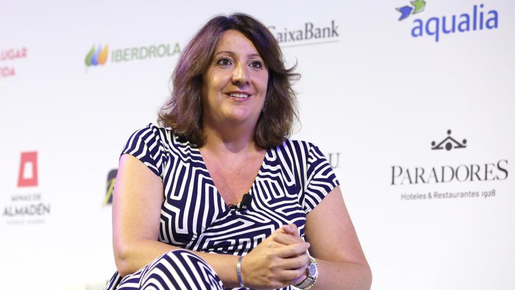 La consejera Patricia Franco, este lunes en el Foro de Turismo de El Español El Digital CLM