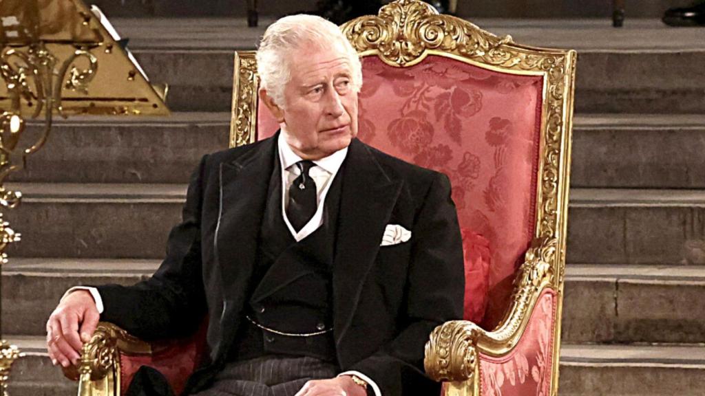 Carlos III en su primer día como monarca.