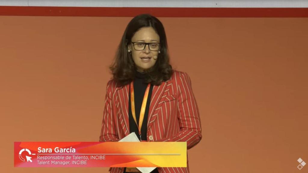 La responsable de Talento en Ciberseguridad Incibe, Sara García.