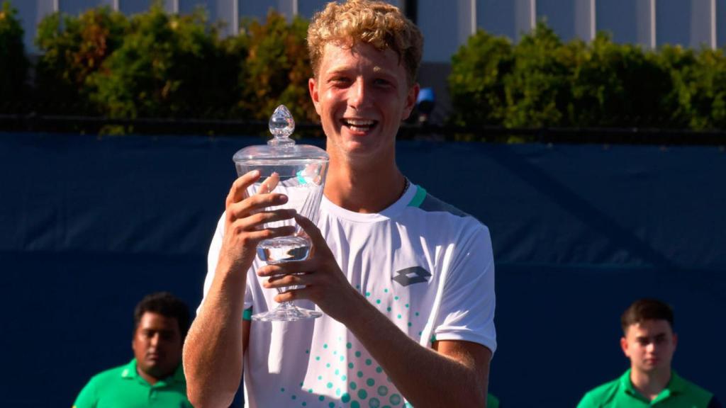 Martín Landaluce, campeón del US Open Junior 2022
