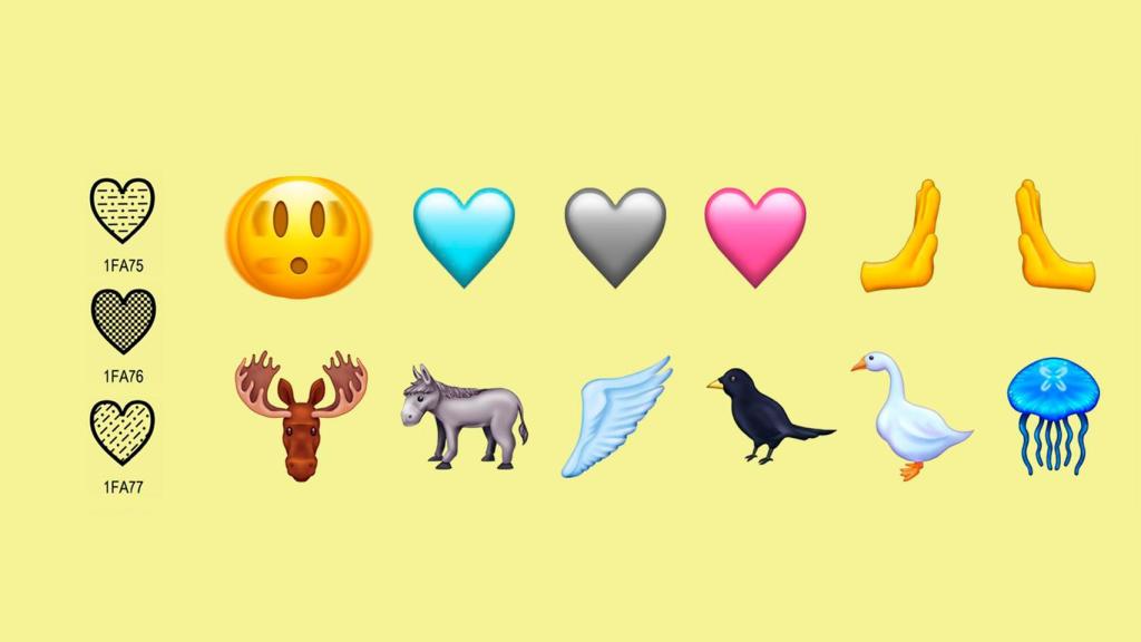 20 nuevos emojis llegan a Unicode 15.0