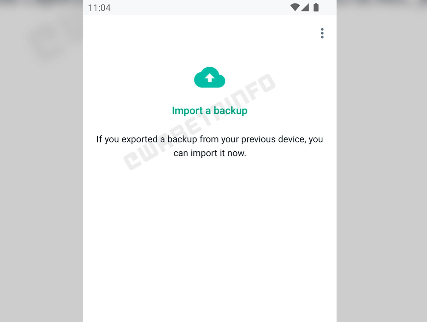 Una nueva forma alternativa para las copias de WhatsApp