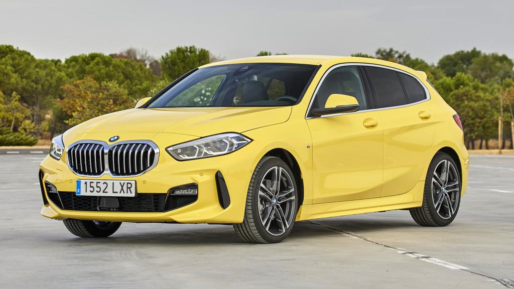 El BMW Serie 1 con el amarillo Dakar Yelow.