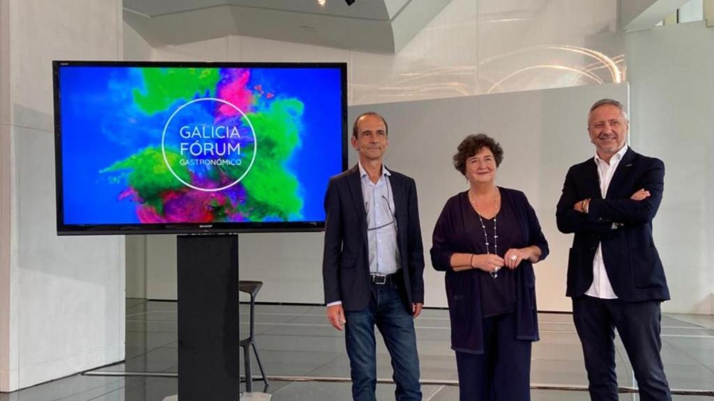 Presentación de los espacios de gastronomía líquida del Galicia Fórum Gastronómico.