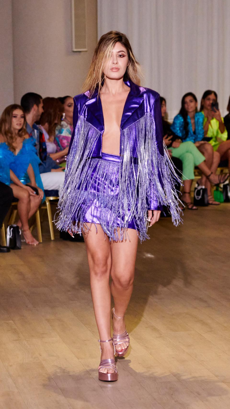 Uno de los diseños de Paloma Suárez.