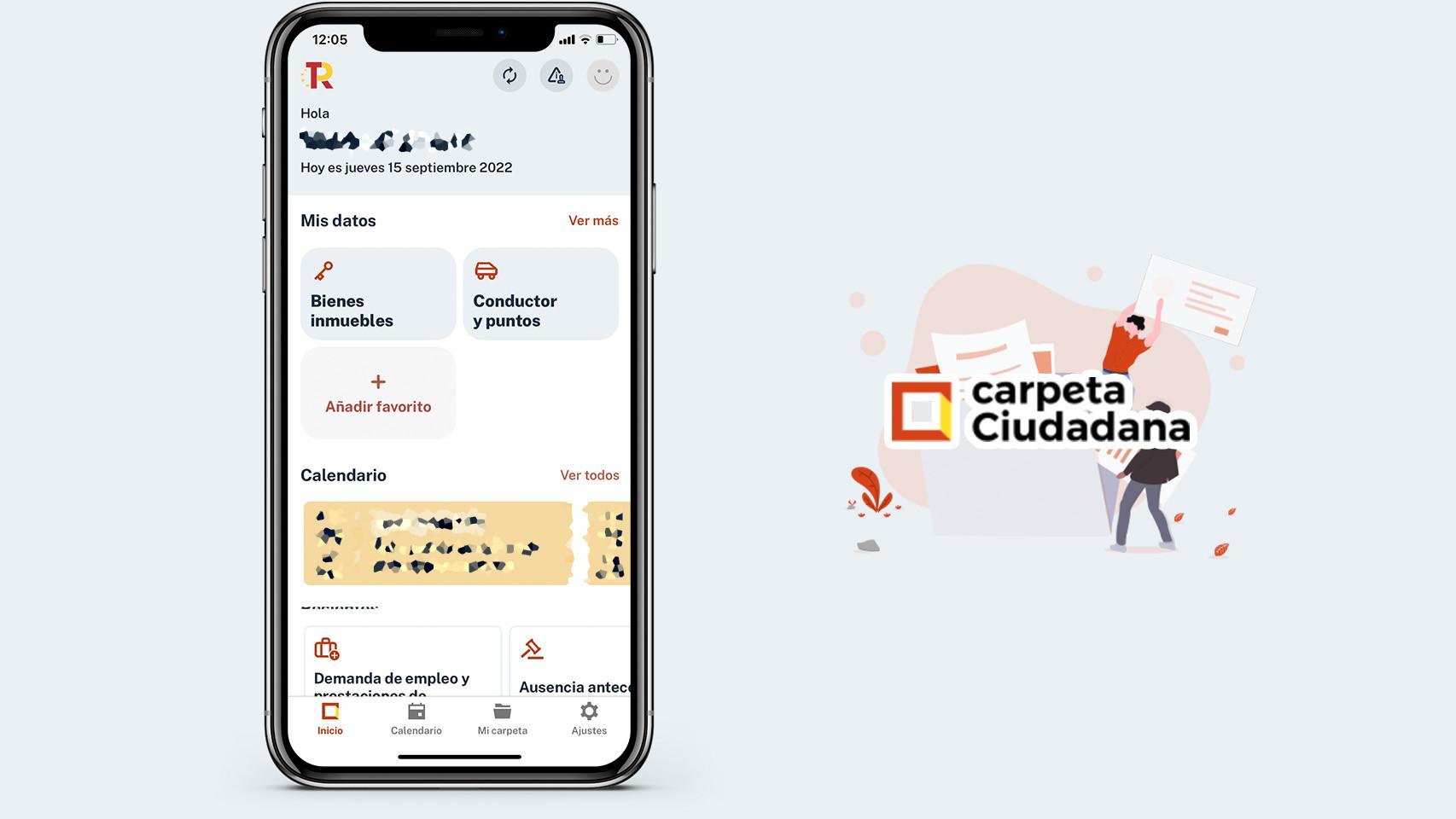 Fotomontaje con la aplicación Carpeta Ciudadana