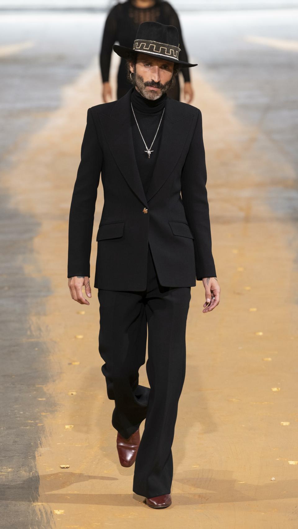 Leiva, en el desfile de Gabriela Hearst. Gtres