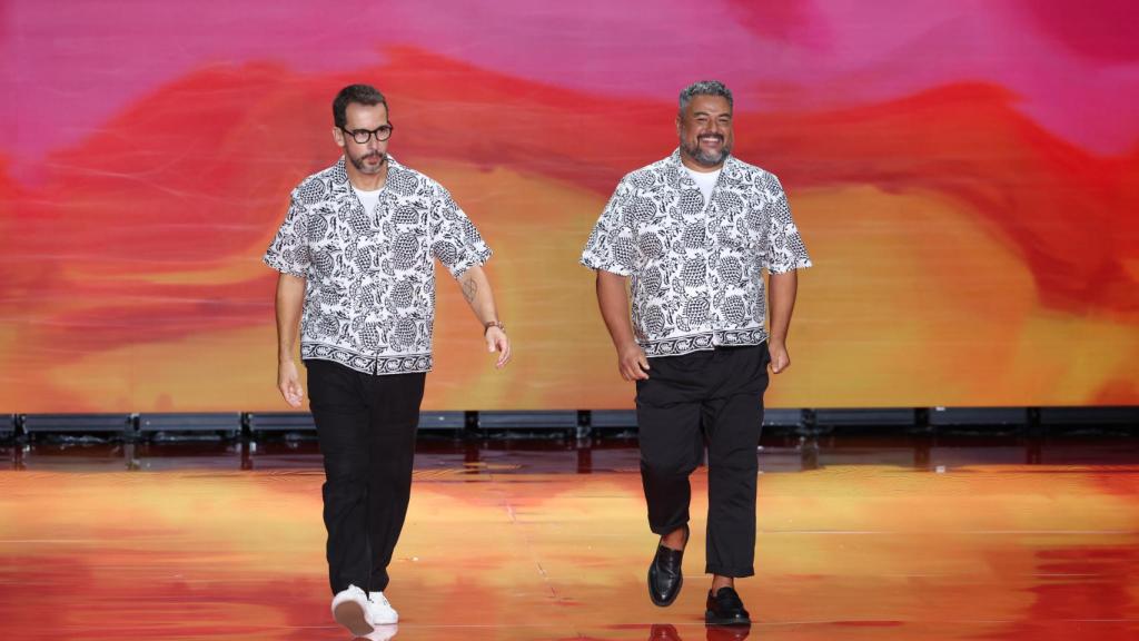 Álex Miralles, director creativo de hombre, y Nacho Aguayo, director creativo de mujer, de Pedro del Hierro.