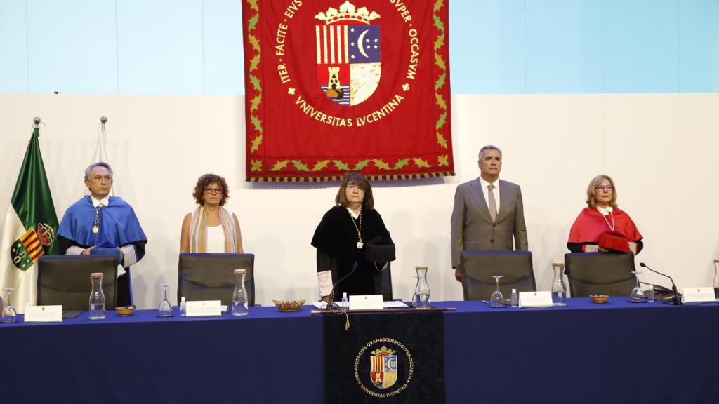 Inauguración curso UA.