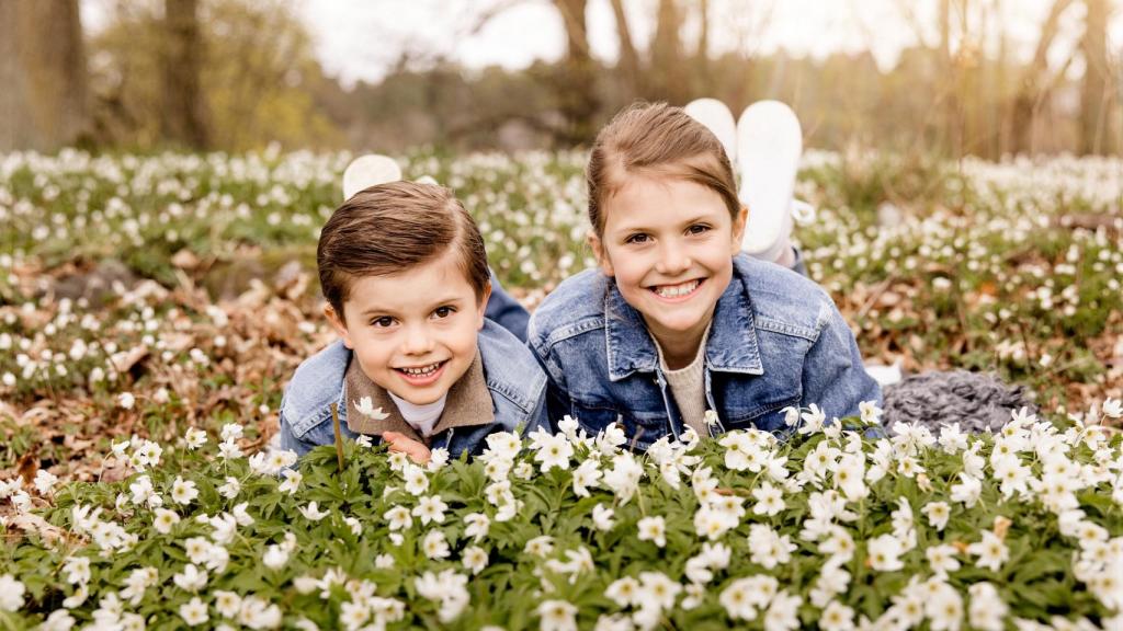Estelle y Óscar de Suecia en una imagen de archivo.