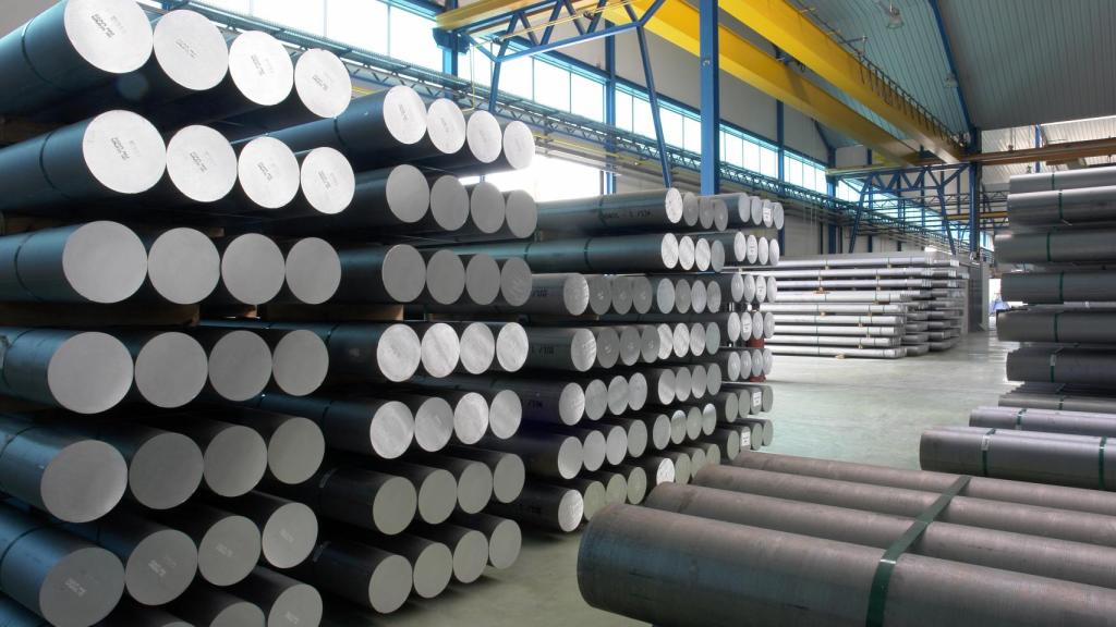 Varios productos fabricados en la fábrica de Extrusiones Toledo. Foto de la empresa.