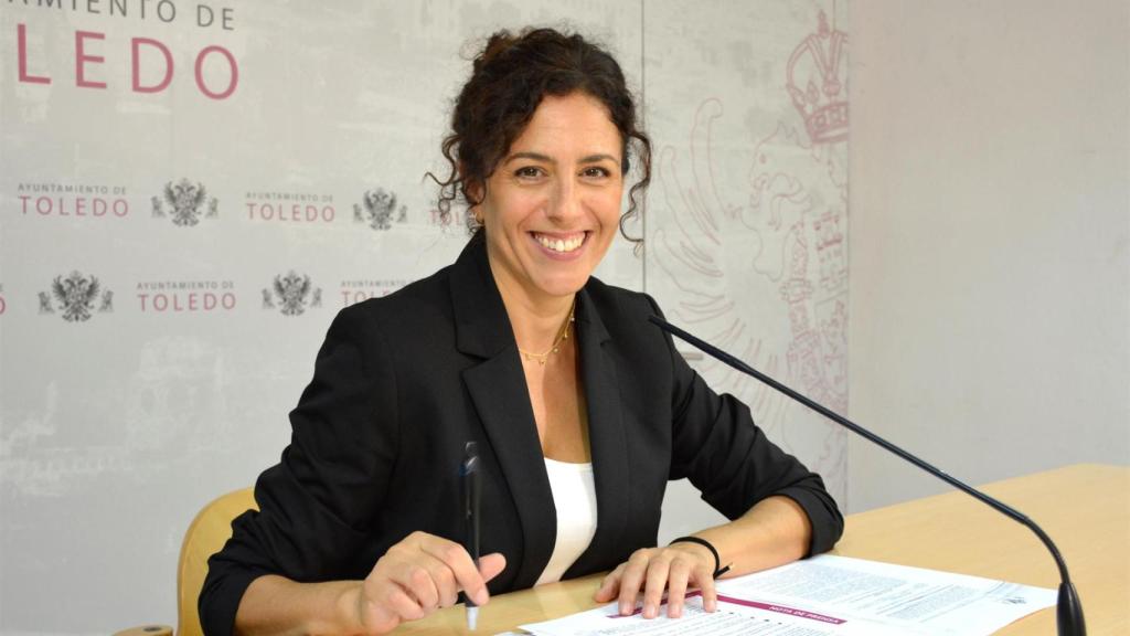Noelia de la Cruz, portavoz del Ayuntamiento de Toledo.