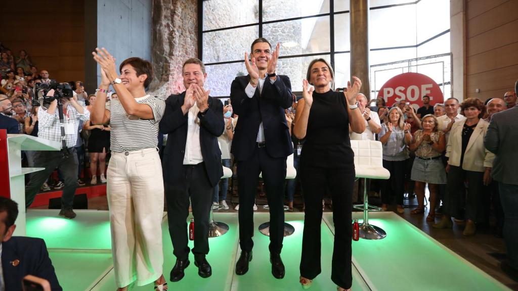 Acto de campaña del PSOE en Toledo. Foto: Óscar Huertas.