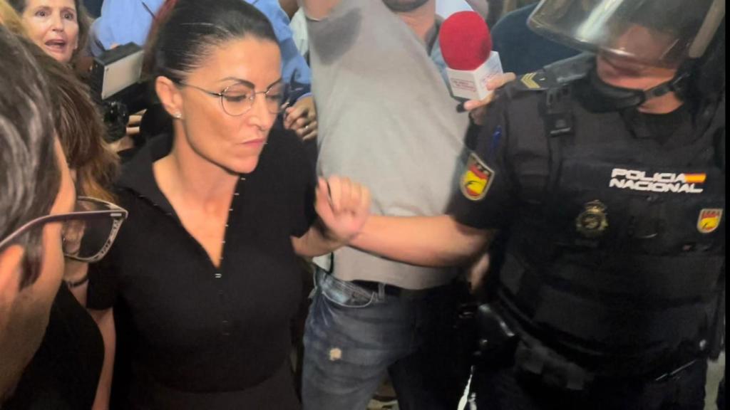 Macarena Olona  en la Universidad de Granada.