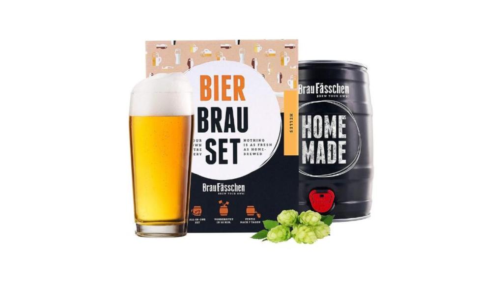Kit para elaborar cerveza artesanal de BrewBarrel