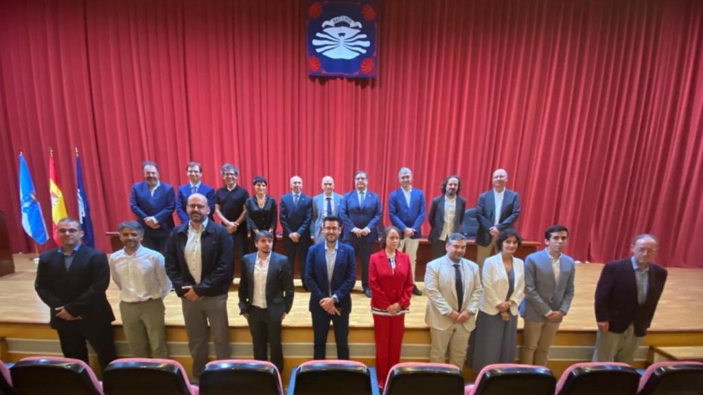 Nueva plantilla de profesores de la Universidad da Coruña.