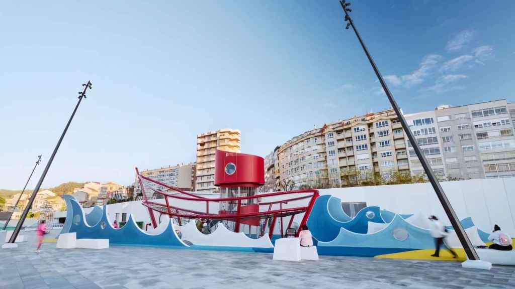 Parque infantil de Vialia.