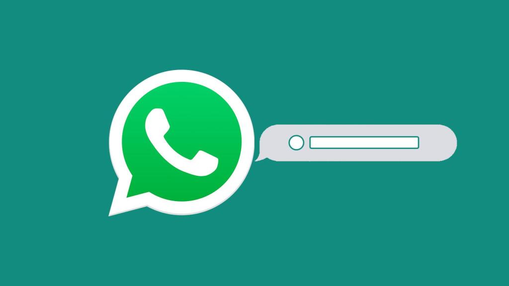 Logo de WhatsApp en un fotomontaje.