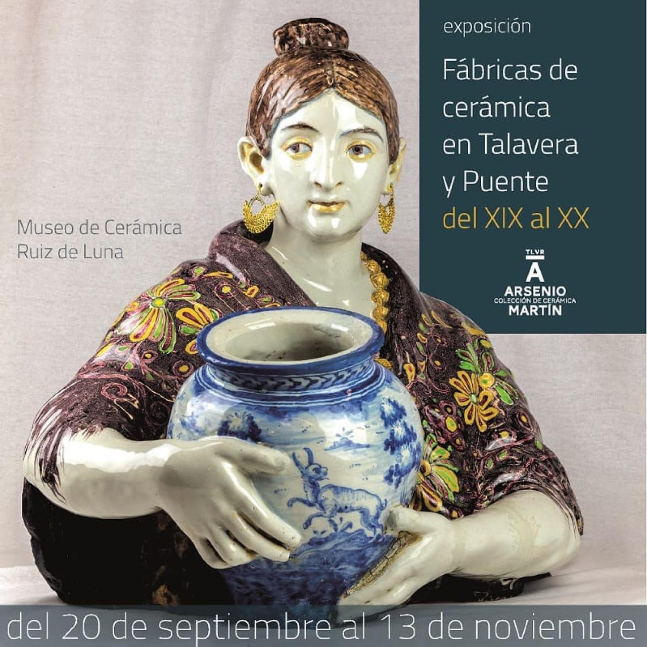 Cartel de la exposición de la colección de Arsenio Martín