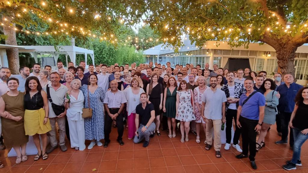 Empleados de la tecnológica valenciana.