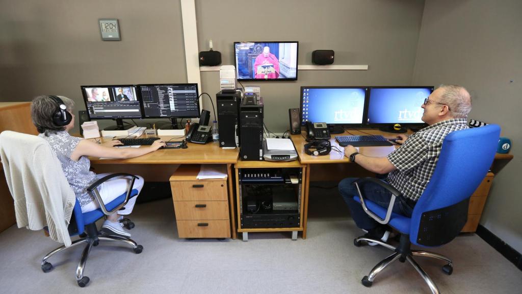 Trabajadores de Radiotelevisión Diocesana.