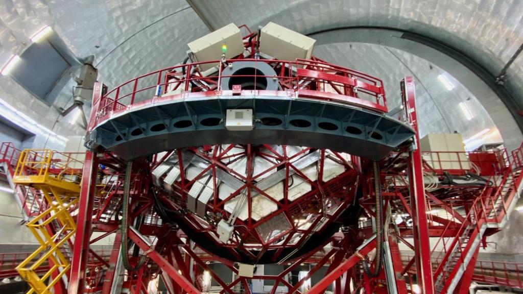 Plataforma de mantenimiento terminada en diciembre de 2021.