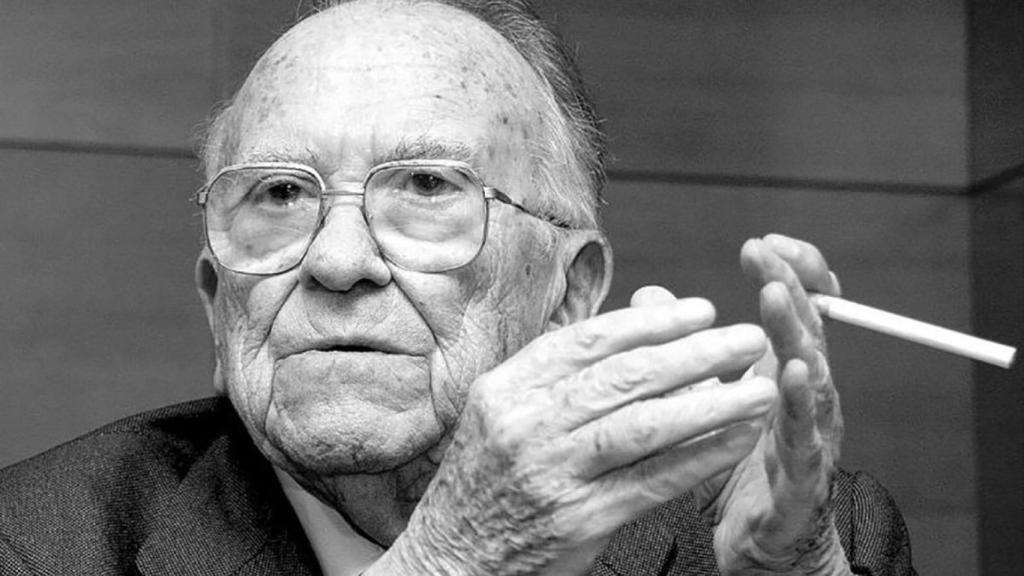 El histórico líder del PCE, Santiago Carrillo