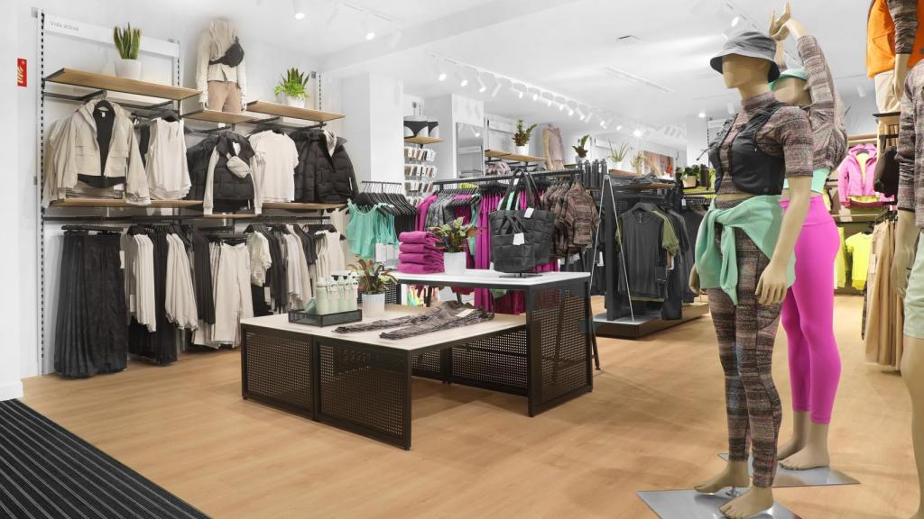 Interior de la tienda en la calle Serrano de Madrid.