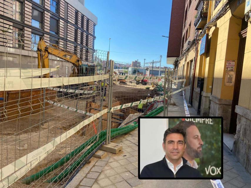 Javier García Bartolomé y la zona del hundimiento