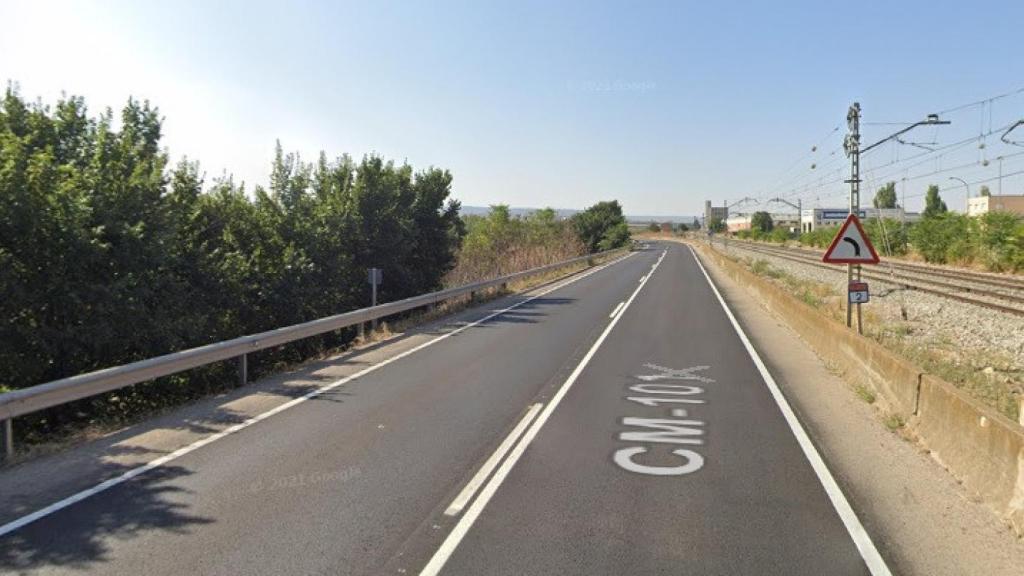 La carretera CM-101 a su paso por Guadalajara. Imagen de Google Maps.