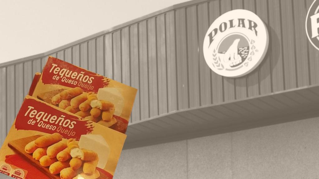 Montaje de tequeños bajo la marca  Hacendado y la fábrica de Empresas Polar en Madrid.