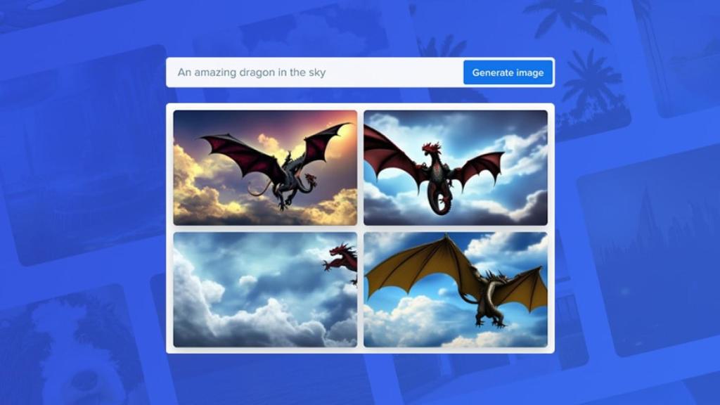 Generador de imágenes por inteligencia artificial.