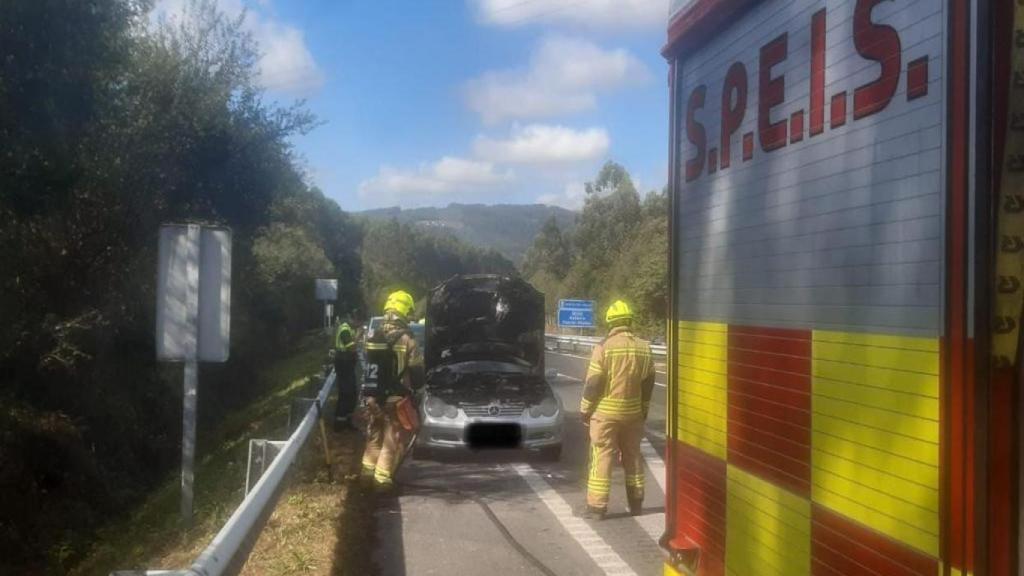 El Speis de Narón estabilizó el vehículo