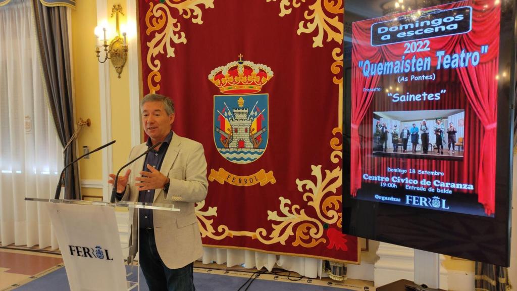 El concejal de Cultura, Antonio Golpe, presentó esta mañana el calendario de la iniciativa